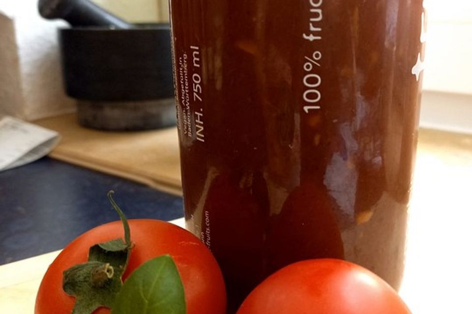 Tomatensauce aus ofengerösteten Tomaten