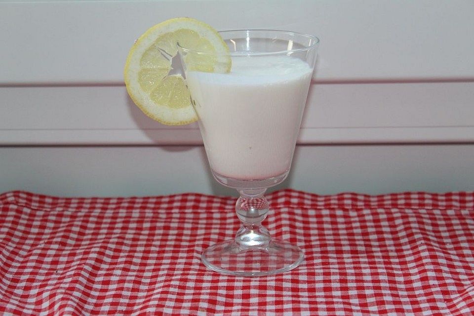 Eiweißshake Zitrone