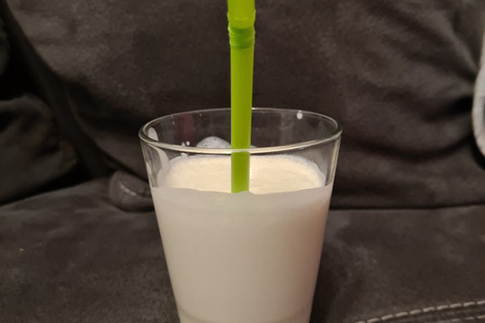 Eiweißshake Zitrone