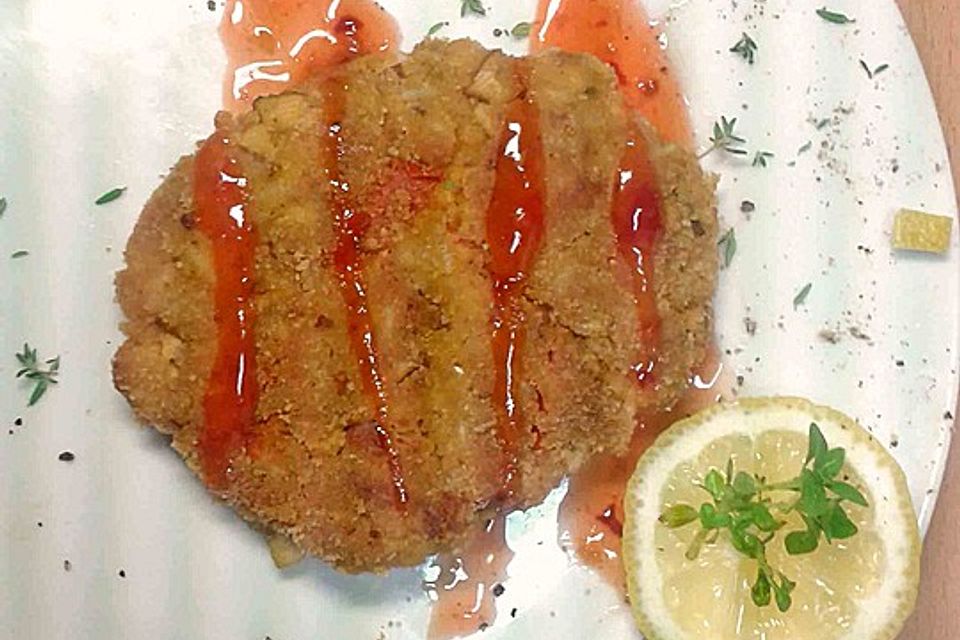 Würziges, mediterran angehauchtes Gemüseschnitzel