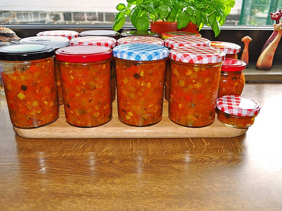 Zucchinirelish mit Kräutern der Provence von inwong| Chefkoch