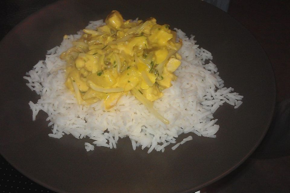 Low Carb Hähnchencurry