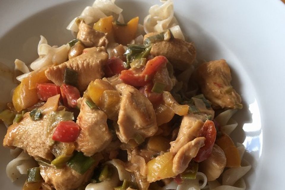 Low Carb Hähnchencurry