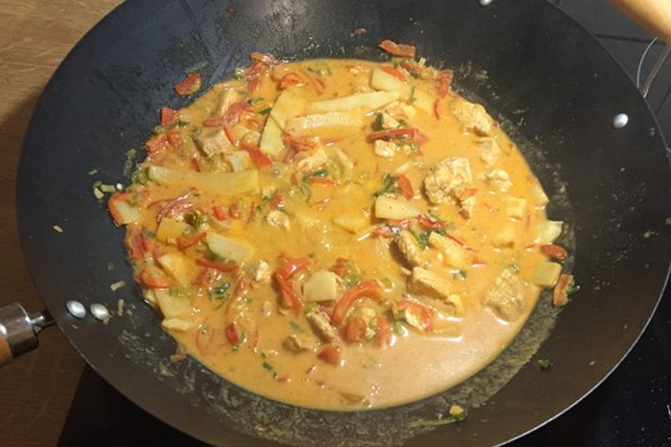 Low Carb Hähnchencurry