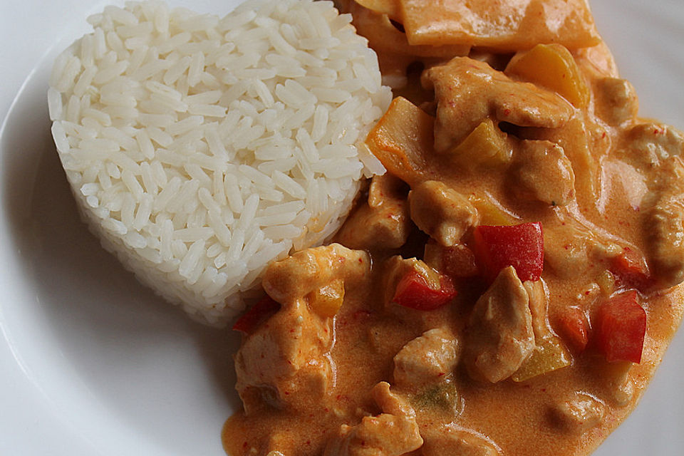 Low Carb Hähnchencurry