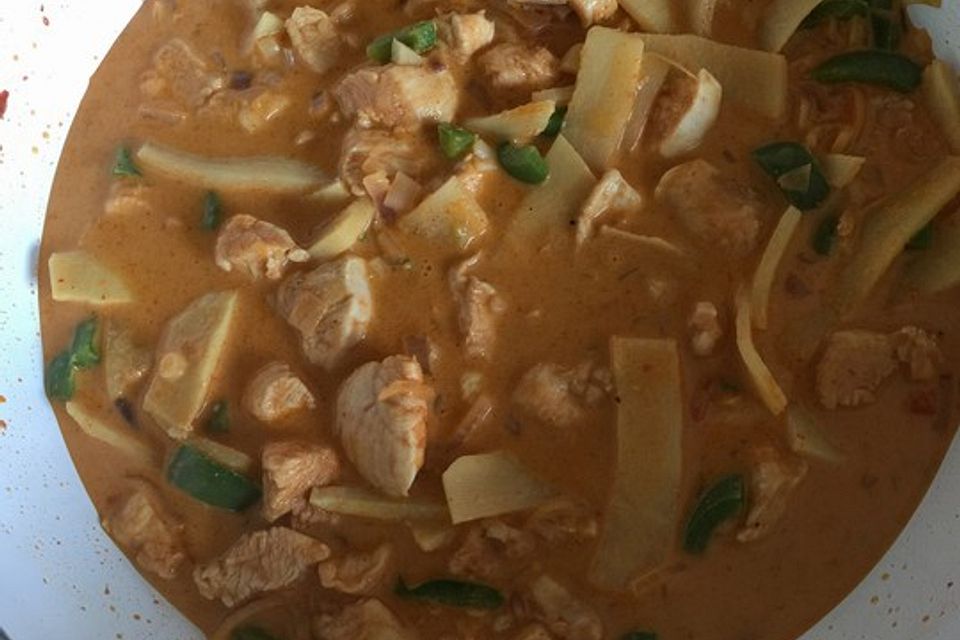 Low Carb Hähnchencurry