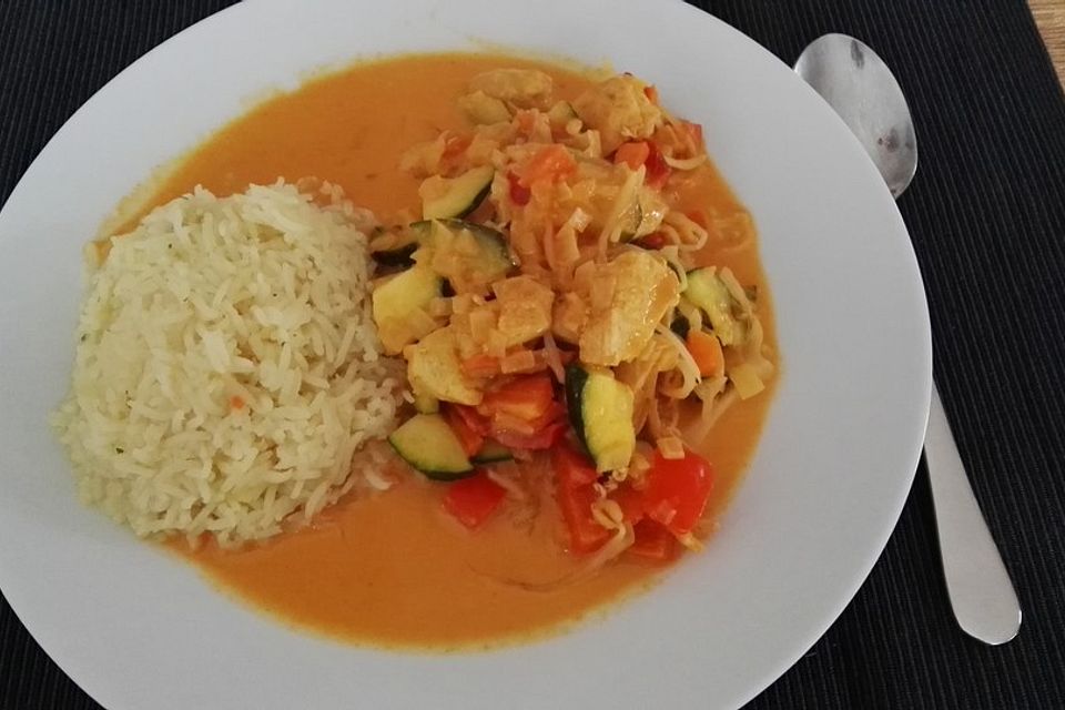 Low Carb Hähnchencurry