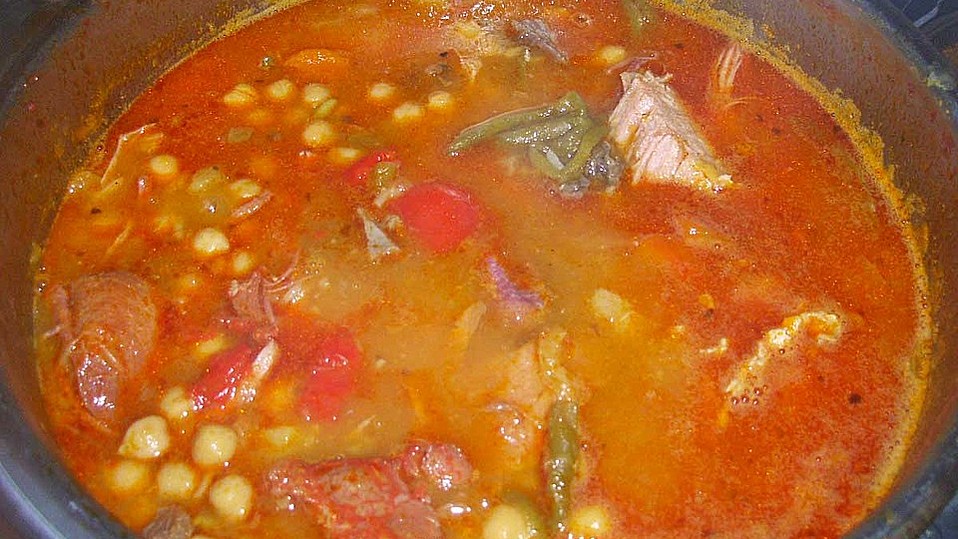 Spanischer Kichererbseneintopf mit Chorizo von coriana1 Spanischer Kichererbseneintopf mit Chorizo von coriana1