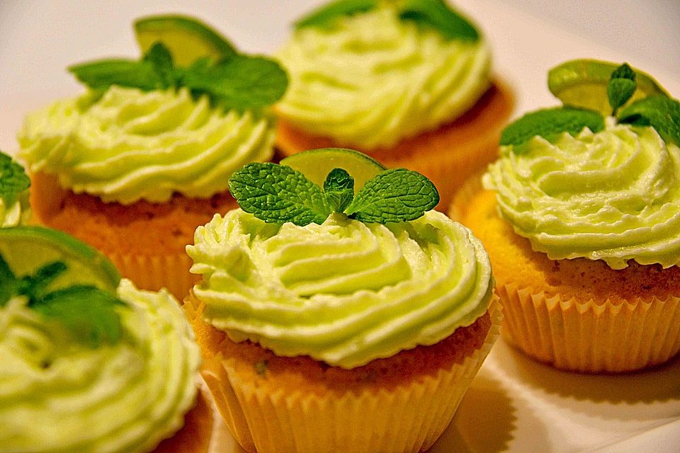 Mojito-Cupcakes