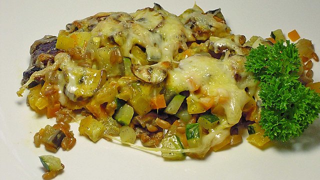 Grünkern-Gemüse-Auflauf von schaech001 Grünkern-Gemüse-Auflauf von schaech001