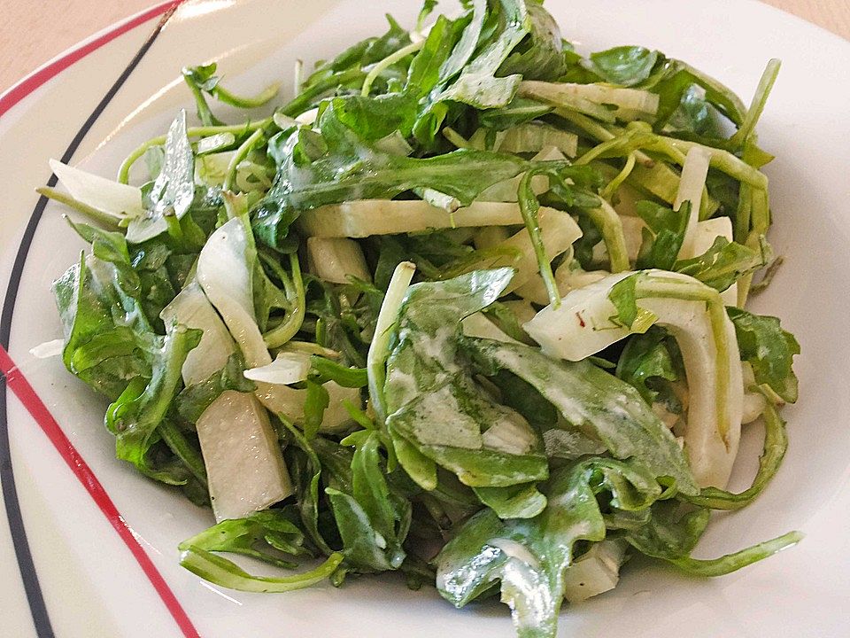 Fenchel-Rucola-Salat von H3rzkirsche| Chefkoch