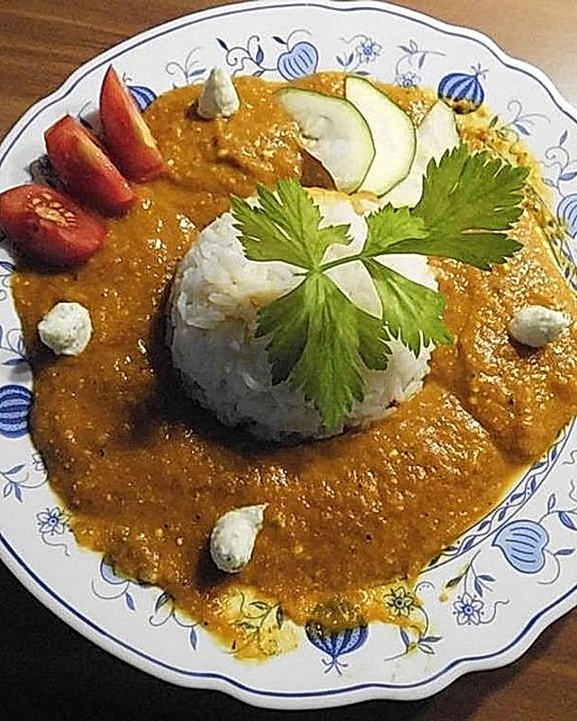 Kürbis-Mango-Curry