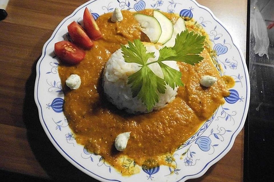 Kürbis-Mango-Curry