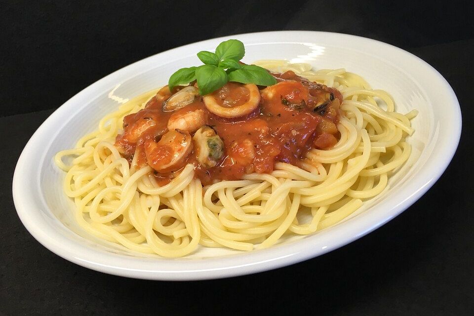 Spaghetti frutti di mare