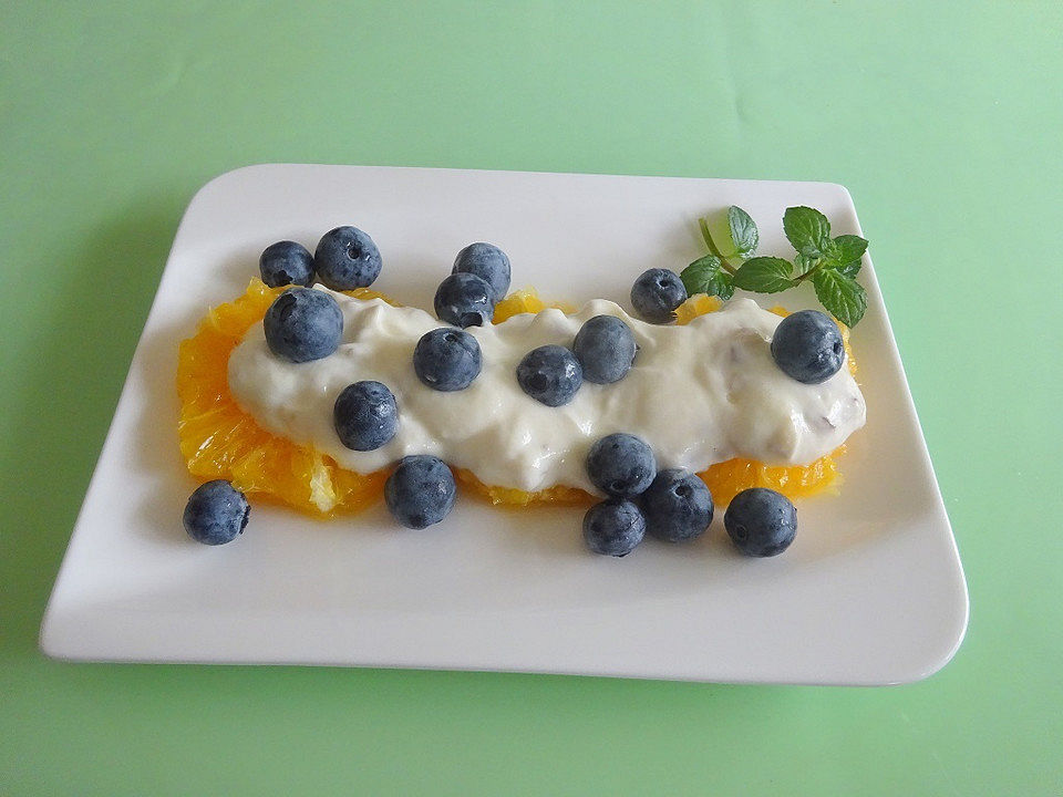 Smokeys Orangen-Blaubeer-Frühstück von smokey1| Chefkoch