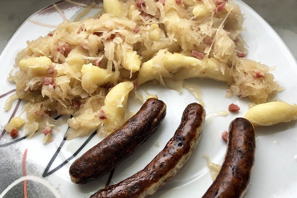 Krautschupfnudeln
