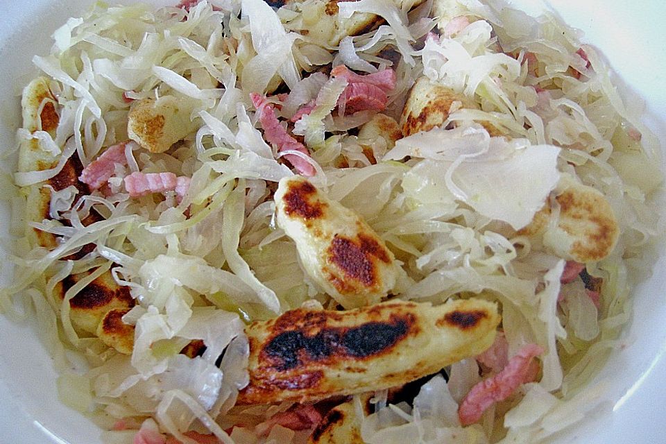 Krautschupfnudeln