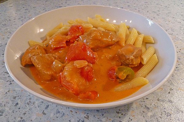 Rahmgulasch mit Paprika von downhillcat | Chefkoch Rahmgulasch mit Paprika von downhillcat | Chefkoch