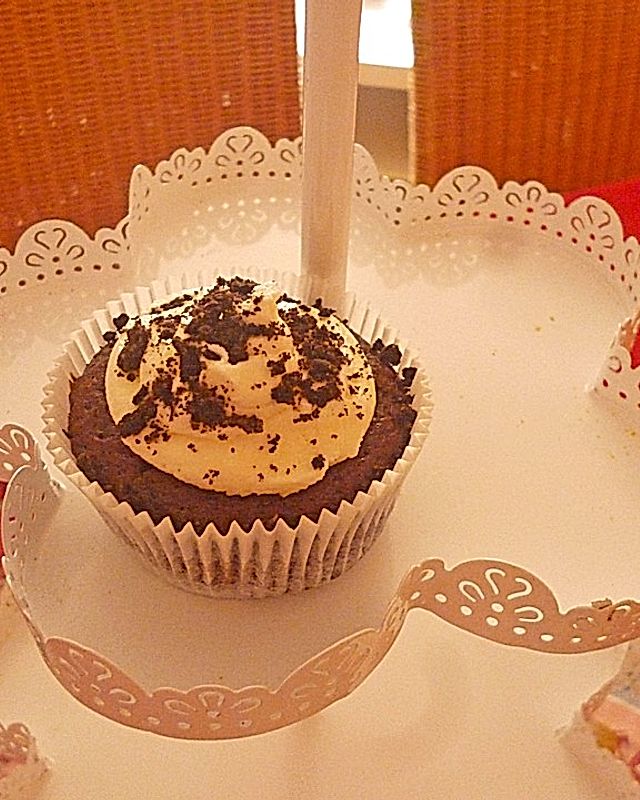 Oreo-Cupcakes mit Buttercreme