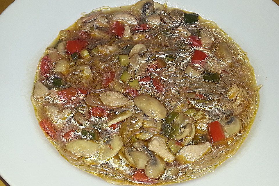 Bihun Suppe für den Crock Pot (Slow Cooker)