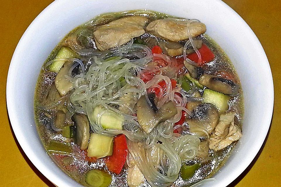 Bihun Suppe für den Crock Pot (Slow Cooker)