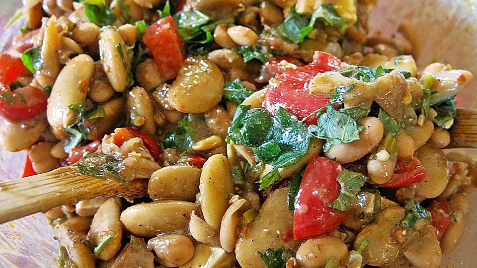 Salat Von Weissen Bohnen Und Paprika Chefkoch