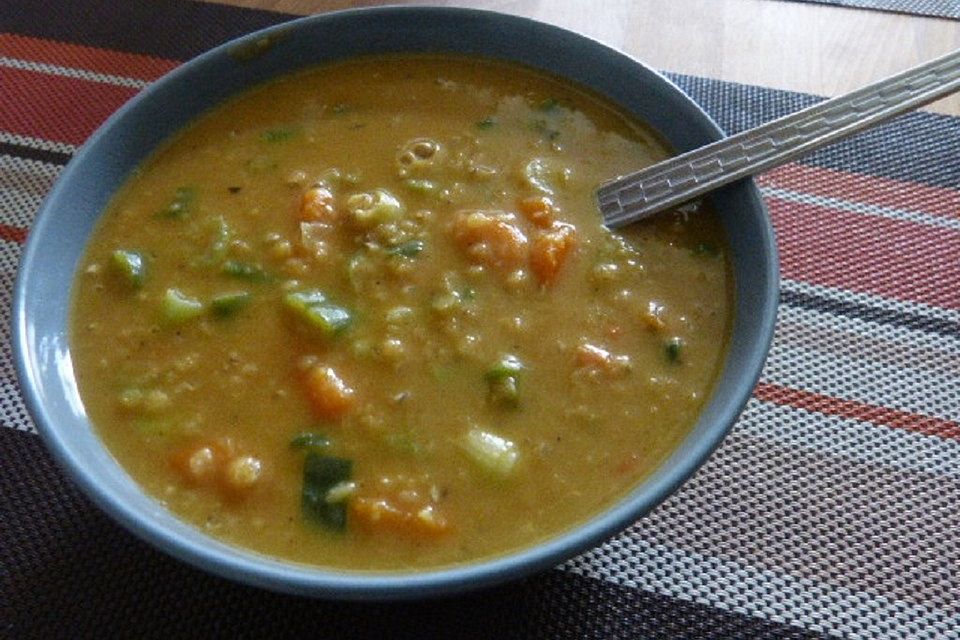 Linsen-Kokos-Curry