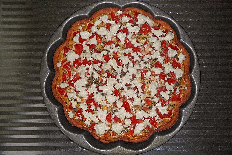 Tomaten-Feta-Tarte