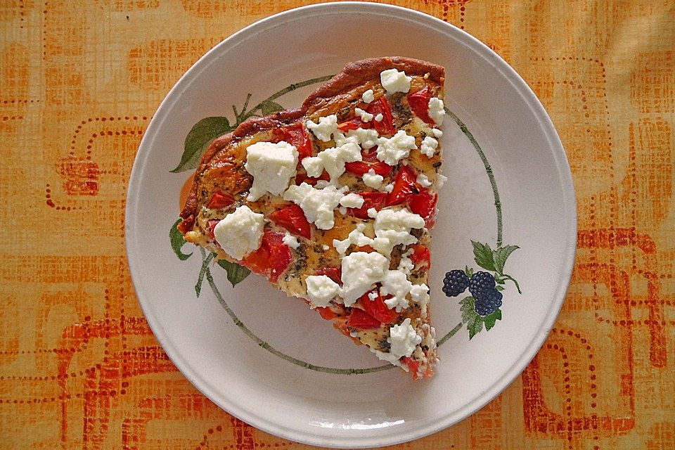 Tomaten-Feta-Tarte