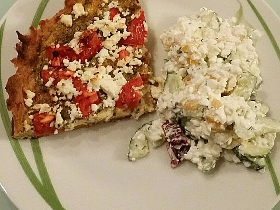 Nudelpfanne mit Zucchini-Feta Soße - Kochen Gut | kochengut.de