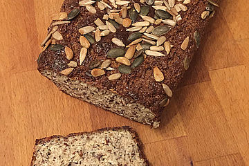 Fees Low Carb Brot mit Leinsamen