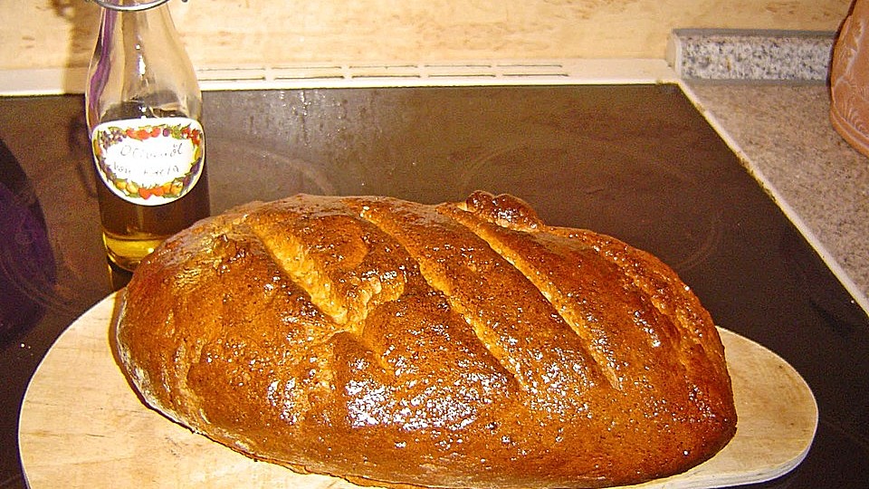 Brot mit Molke und Mandeln Brot mit Molke und Mandeln