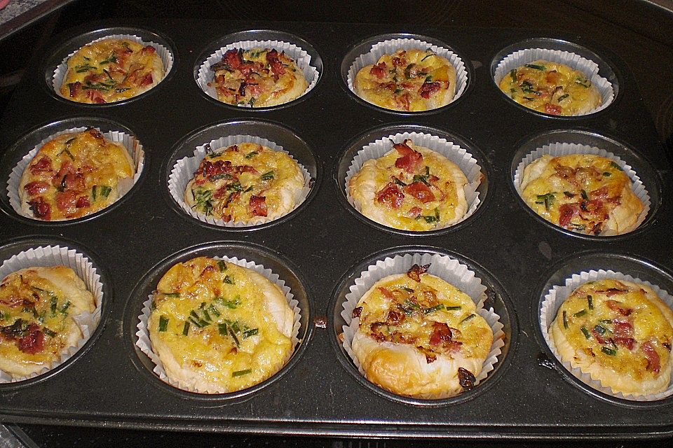 Mini Quiche-Lorraines