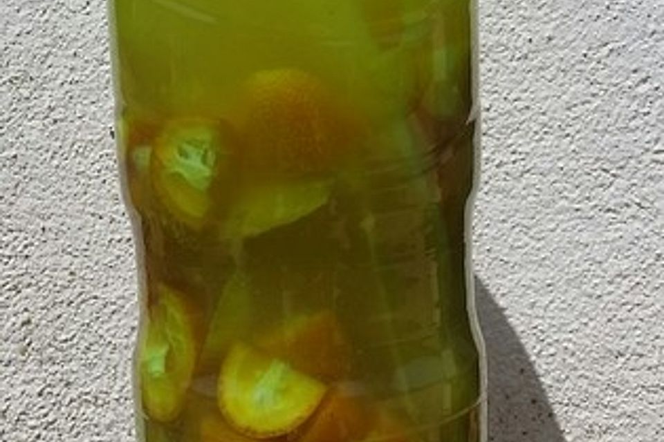 Kumquats-Zitronen-Likör