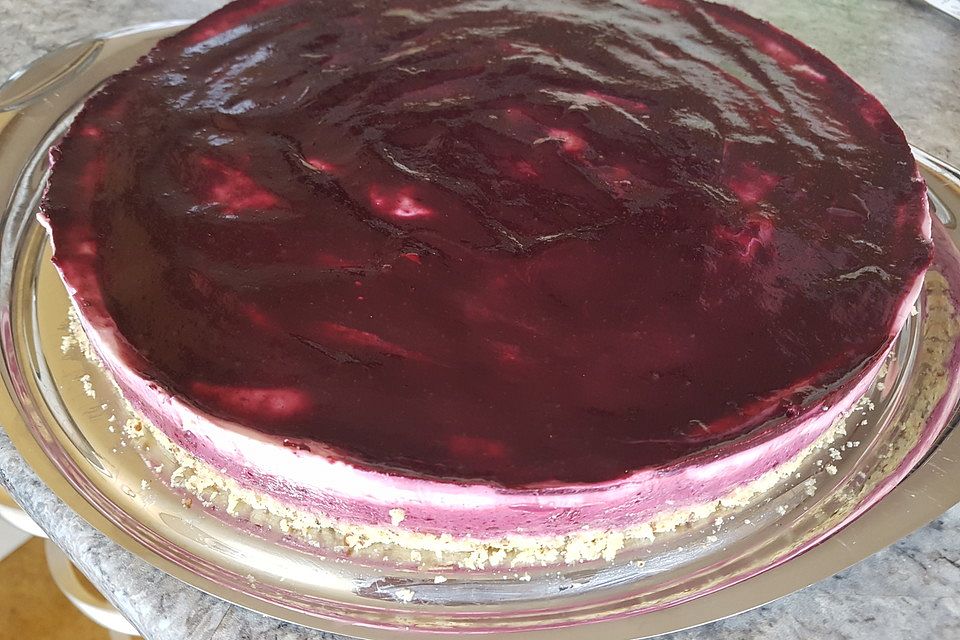 Brombeer-Cheesecake