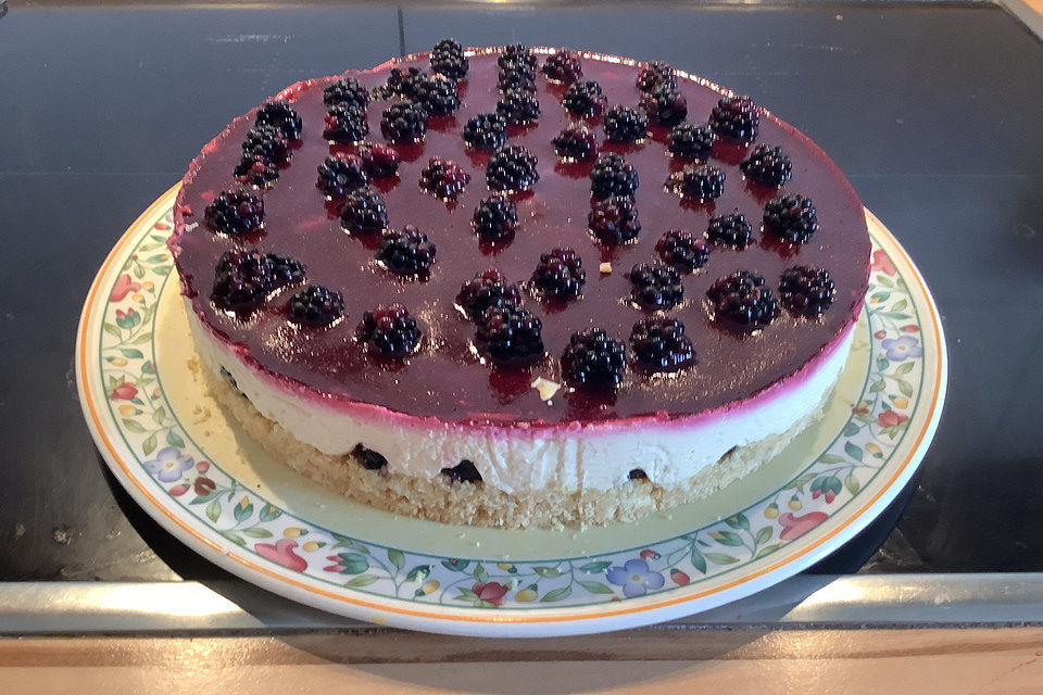 Brombeer-Cheesecake