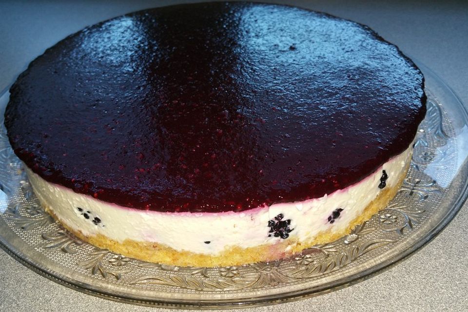 Brombeer-Cheesecake