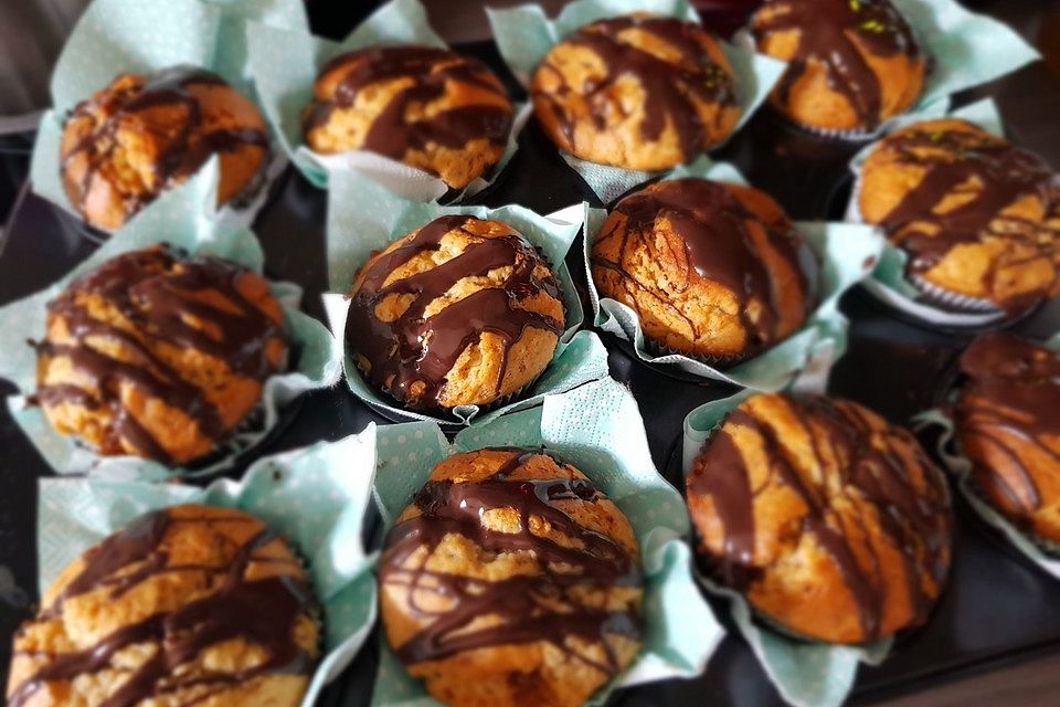 Karamell Toffifee Muffins