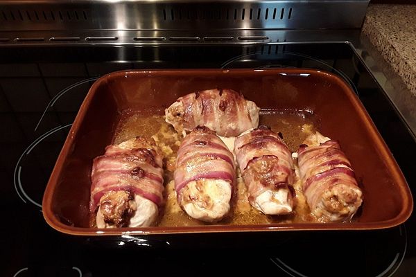 Hähnchenbrustfilet im Speckmantel aus dem Ofen von Jane_Doe588 | Chefkoch Hähnchenbrustfilet im Speckmantel aus dem Ofen von Jane_Doe588 | Chefkoch