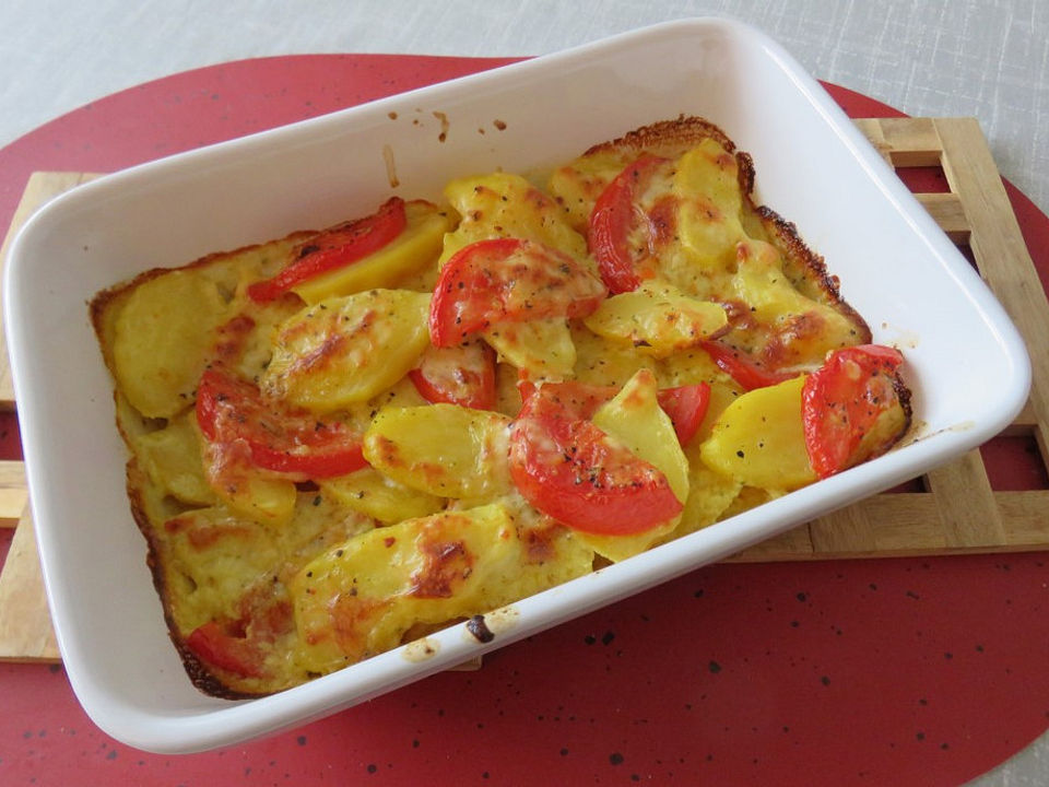 Tomaten-Kartoffel-Gratin von buchkind| Chefkoch