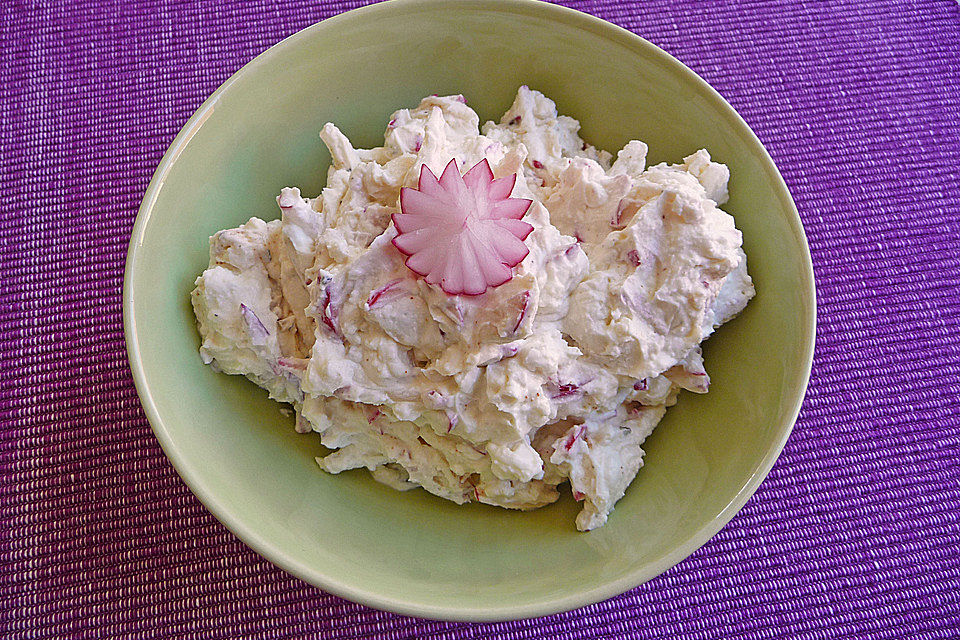 Pellkartoffeln mit Schafskäse - Quark