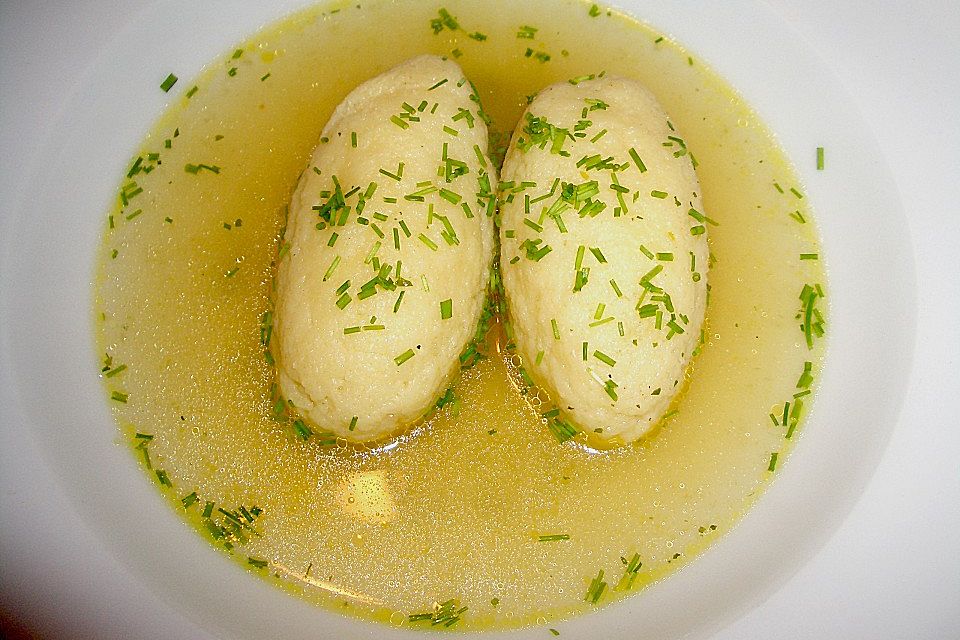 Grießnockerlsuppe