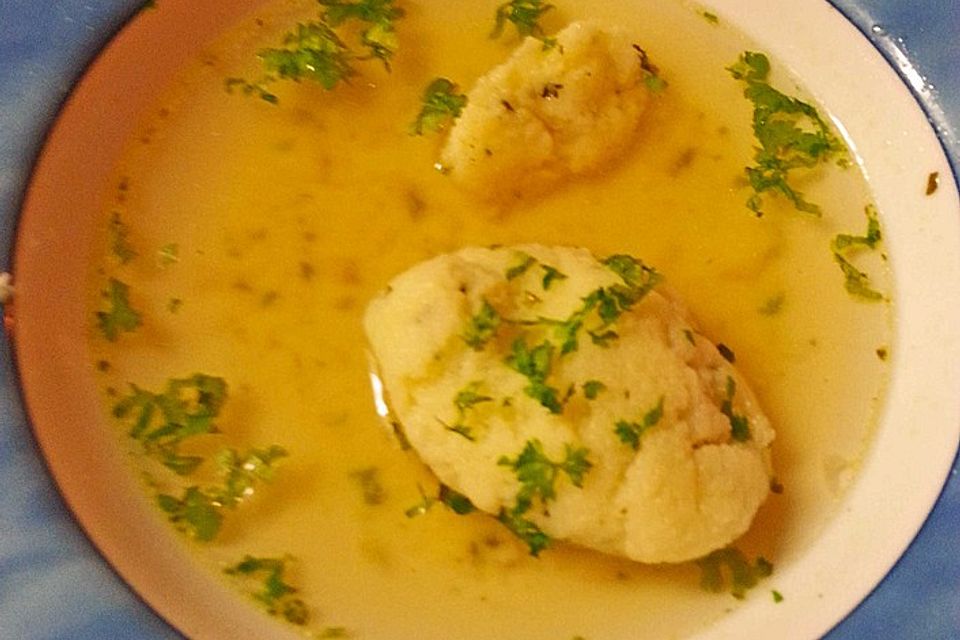 Grießnockerlsuppe