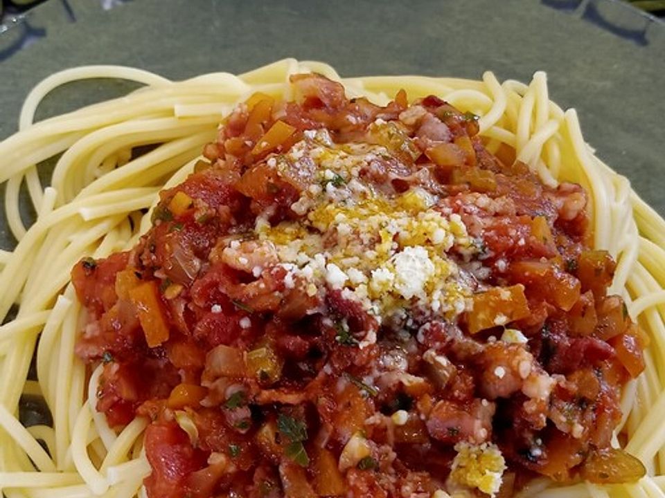 Spaghetti all&amp;#39;Amatriciana von Anni_in_love| Chefkoch