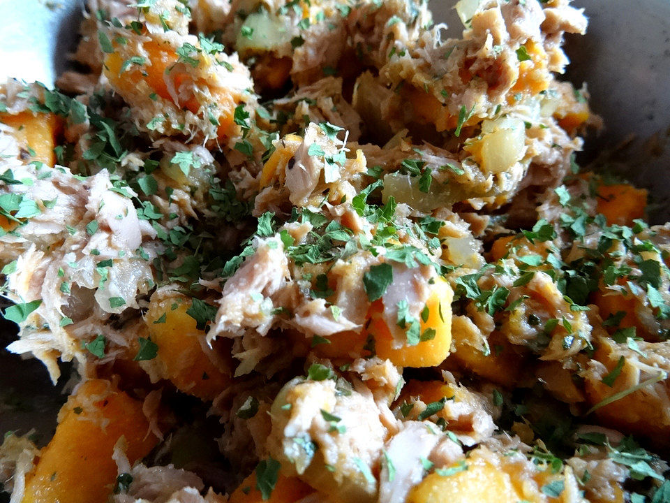 Thunfisch-Süßkartoffel Salat von junggeselle_85| Chefkoch