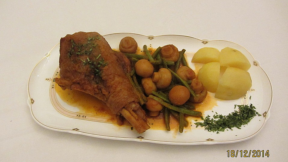 Geschmorte Putenunterkeule mit Gemüse von Köchin_Moni