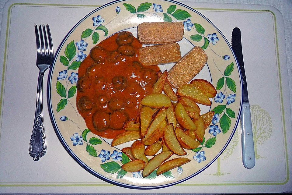 Dinkel-Jägersauce