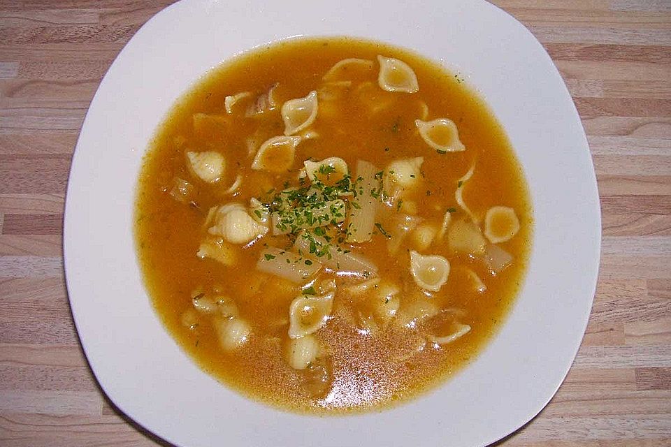 Fischsuppe al Andalus