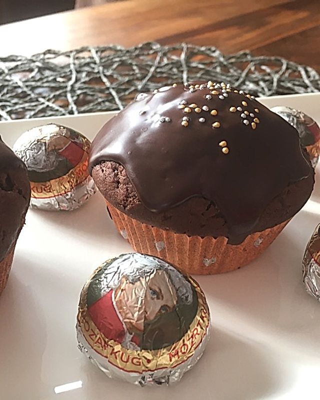 Mozartkugeln-Muffins