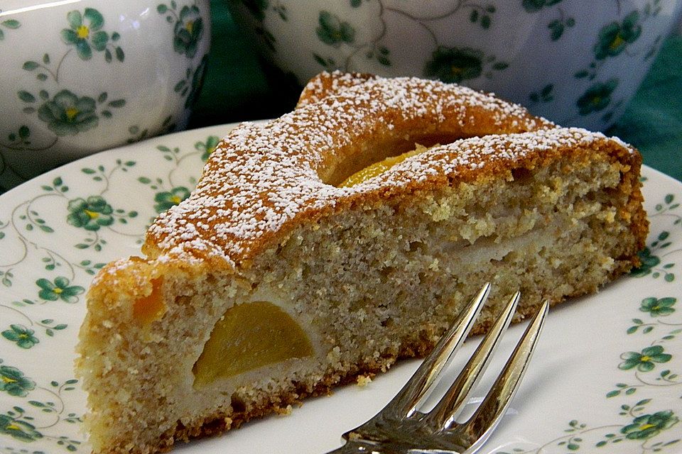 Pfirsichkuchen